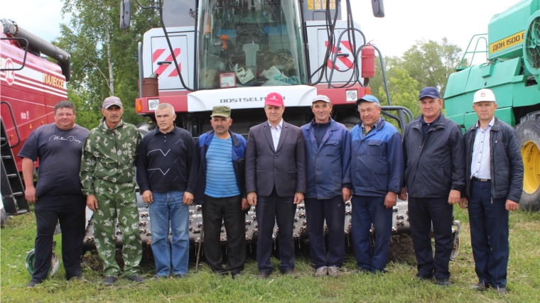 Комиссионный смотр готовности к уборке урожая «Жатва - 2019» в СХПК "Комбайн"