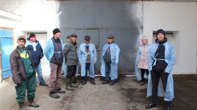 В СХПК "Комбайн" прошел комиссионный смотр готовности животноводческих ферм к зимнему стойловому содержанию скота