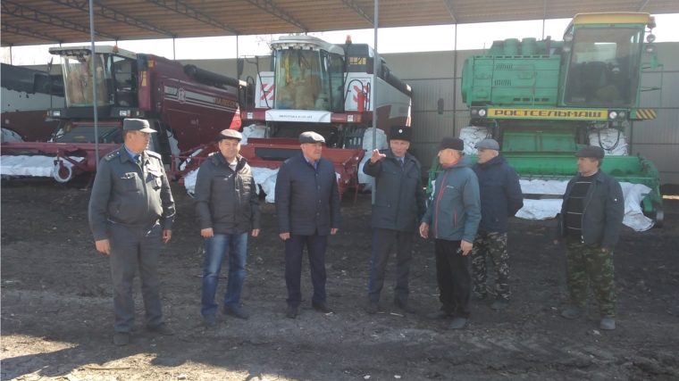Яльчикский район с рабочим визитом посетил руководитель Гостехнадзора Чувашии Владимир Димитриев
