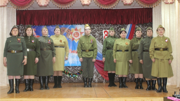 В Избахтинском СДК прошёл праздничный концерт "Победный май".
