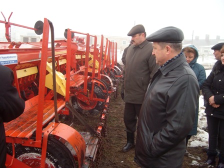   Районная комиссия по приемке сельхозтехники к весенним полевым работам.